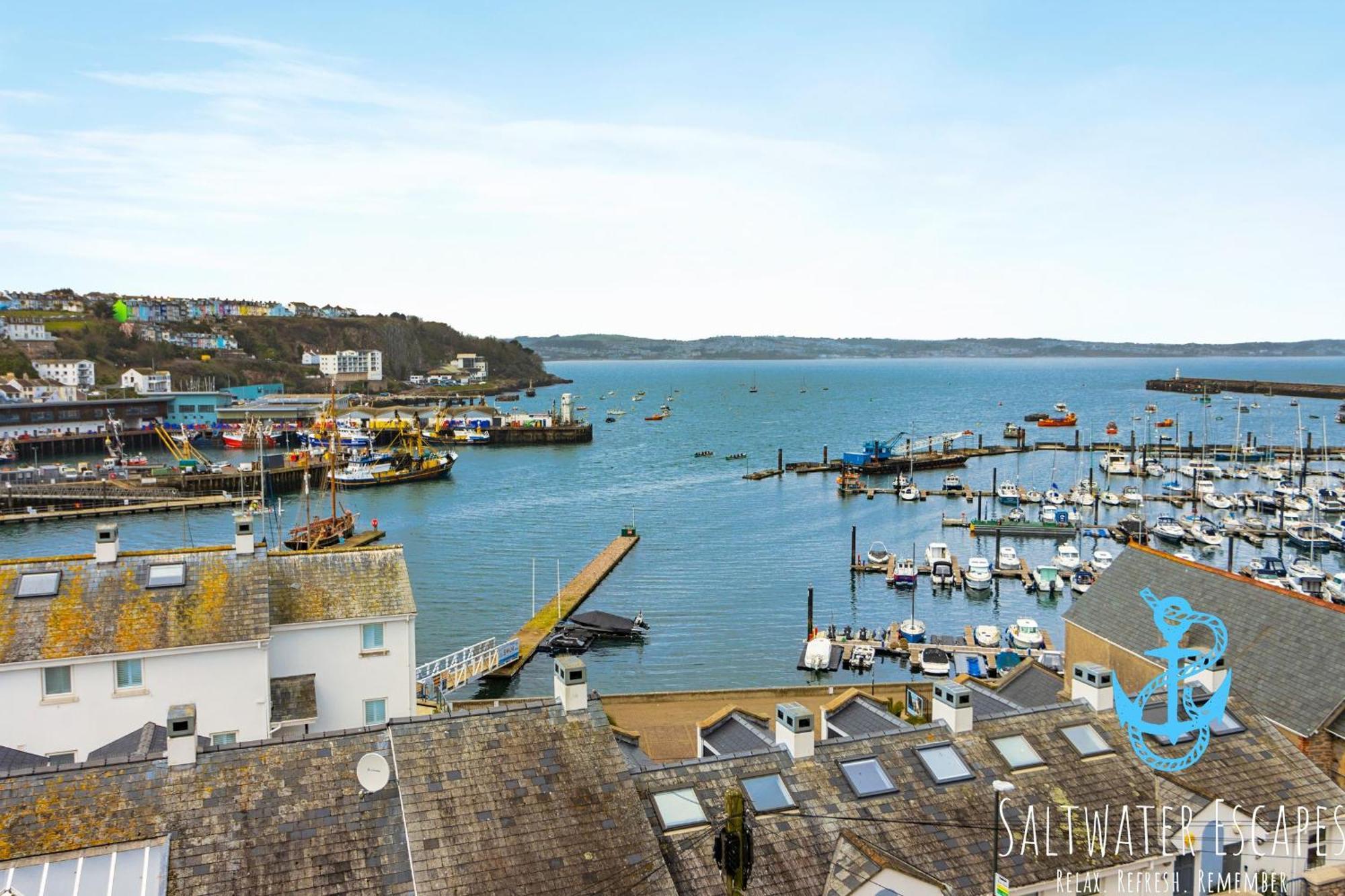 Sea Spray Villa, Brixham Dış mekan fotoğraf